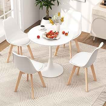 ☆アクタス☆　KULAUM DINING TABLE 160cm Amazon.com - Tangkula Round Dining Table Set for 4, Kitchen